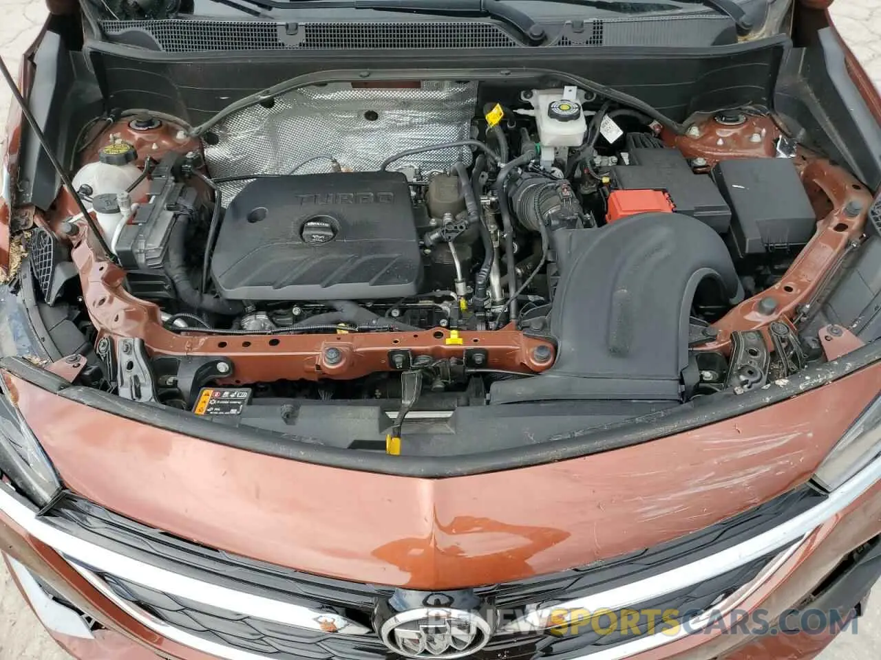 13 fotografías del automóvil dañado KL4MMESLXLB088844 BUICK ENCORE 2020