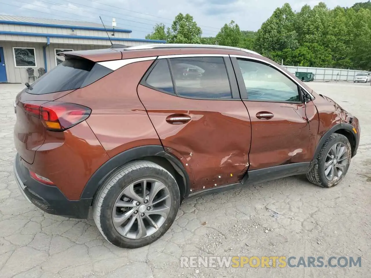 3 fotografías del automóvil dañado KL4MMESLXLB088844 BUICK ENCORE 2020
