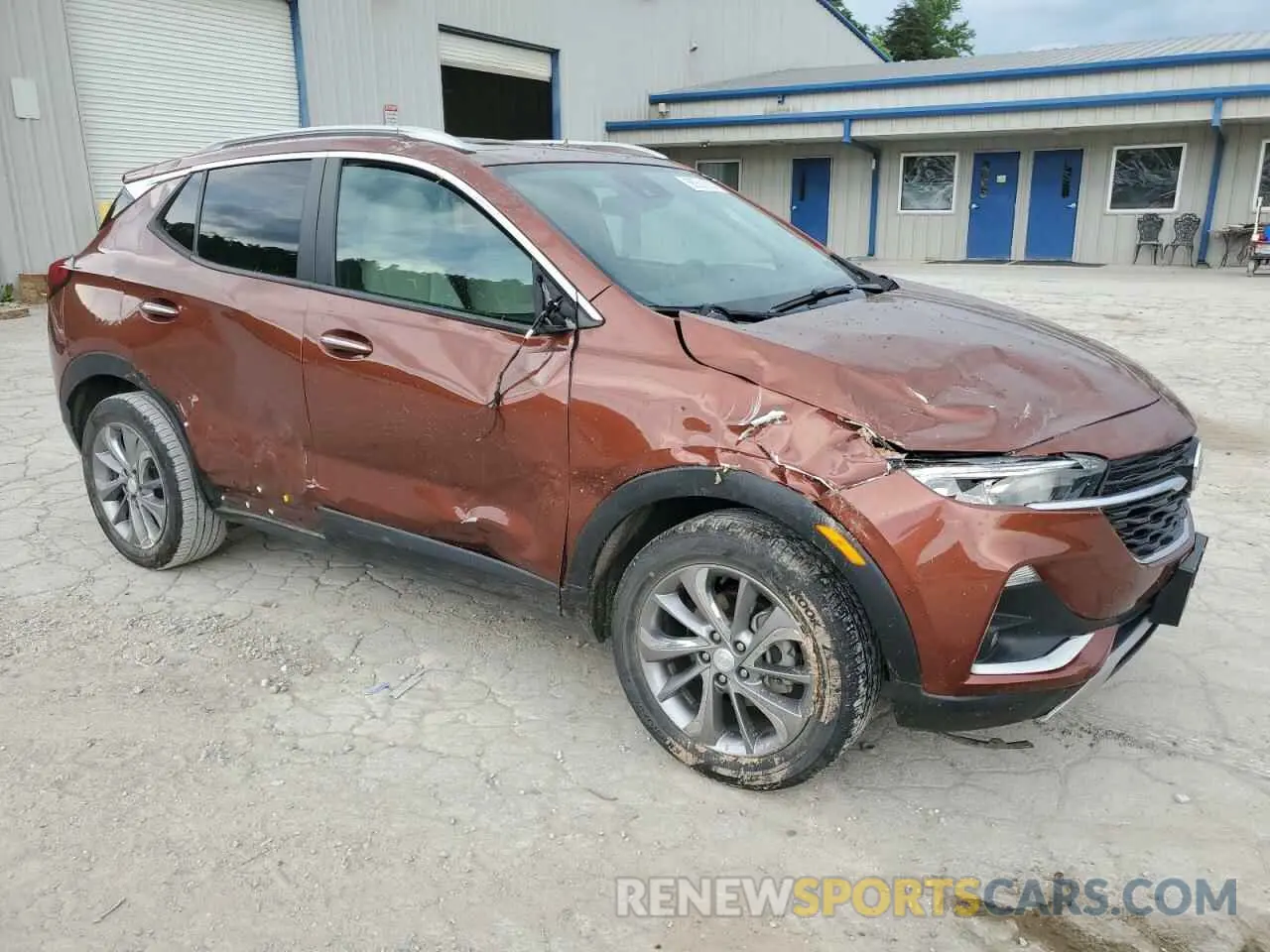 4 fotografías del automóvil dañado KL4MMESLXLB088844 BUICK ENCORE 2020