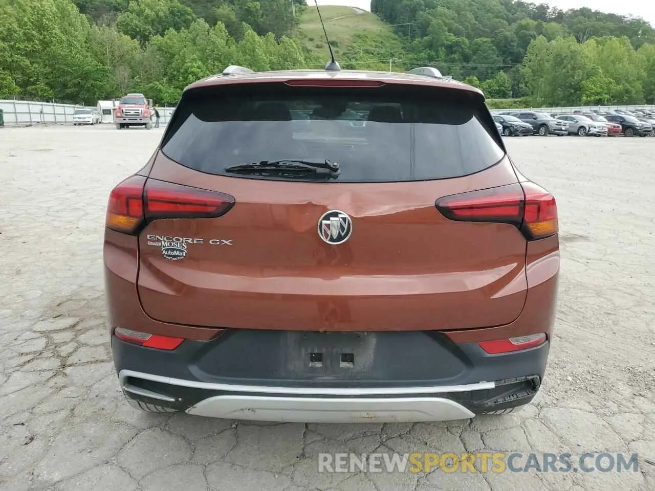 6 fotografías del automóvil dañado KL4MMESLXLB088844 BUICK ENCORE 2020