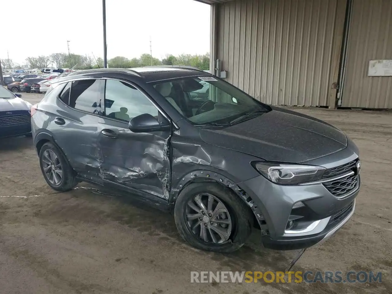 4 fotografías del automóvil dañado KL4MMFS28LB126309 BUICK ENCORE 2020