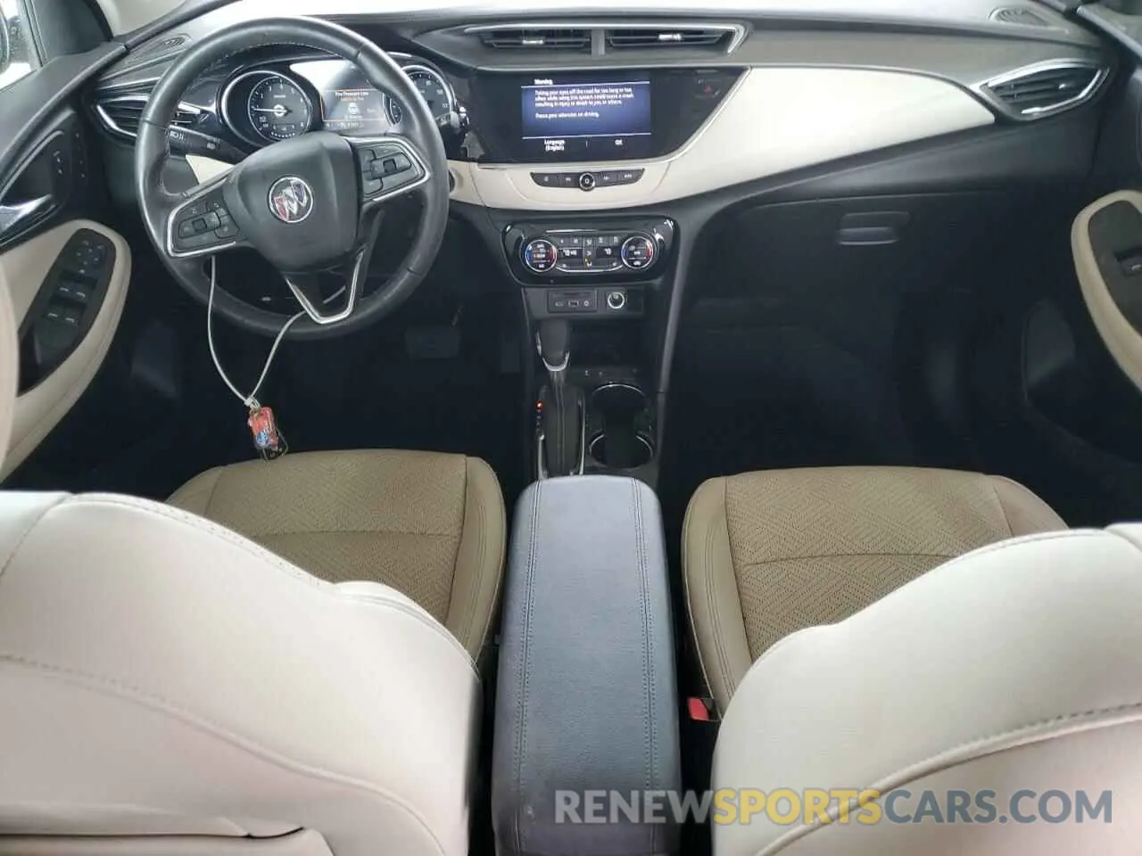 8 fotografías del automóvil dañado KL4MMFS28LB126309 BUICK ENCORE 2020
