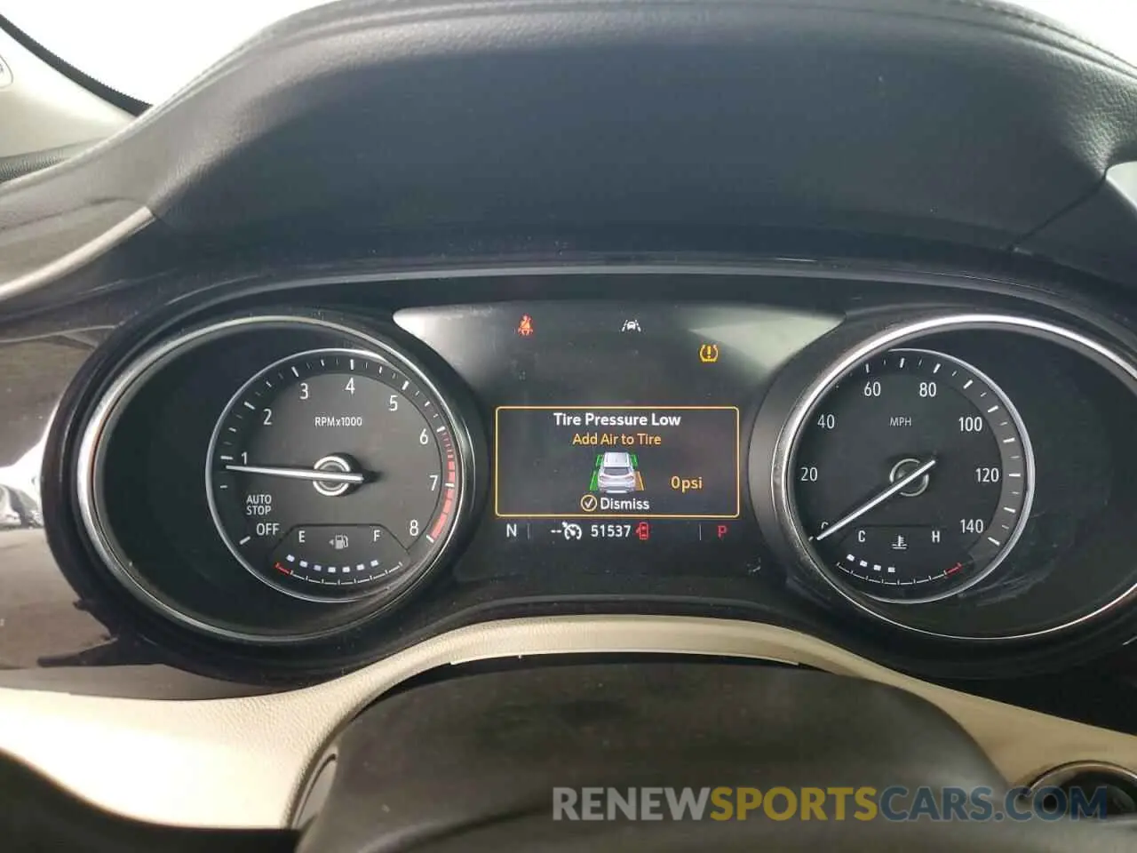 9 fotografías del automóvil dañado KL4MMFS28LB126309 BUICK ENCORE 2020