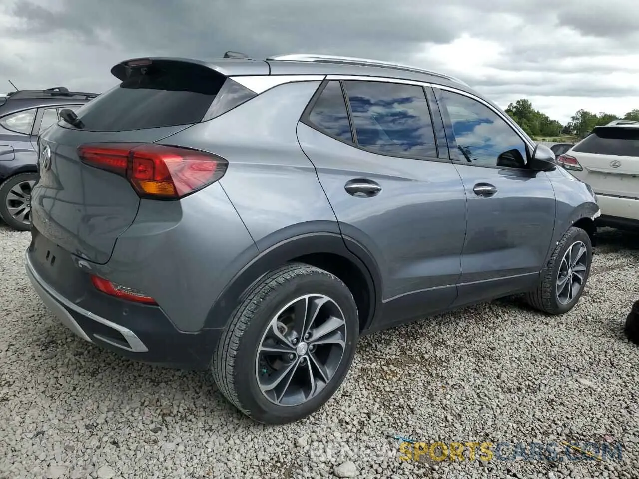 3 fotografías del automóvil dañado KL4MMFSL1LB124314 BUICK ENCORE 2020