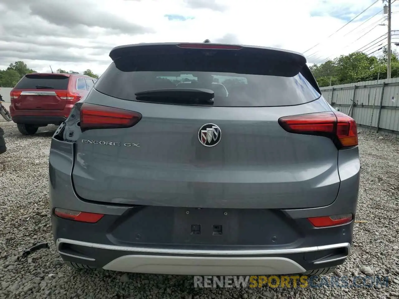 6 fotografías del automóvil dañado KL4MMFSL1LB124314 BUICK ENCORE 2020