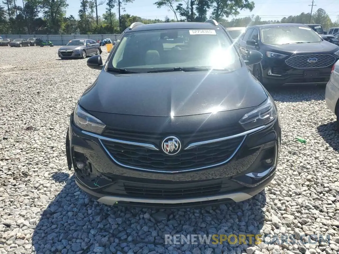 5 fotografías del automóvil dañado KL4MMFSL8LB128425 BUICK ENCORE 2020