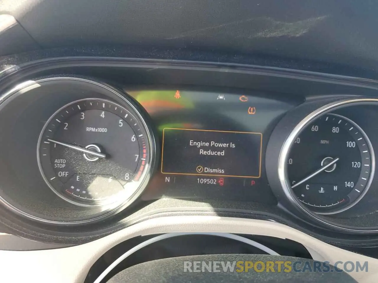 9 fotografías del automóvil dañado KL4MMFSL8LB128425 BUICK ENCORE 2020