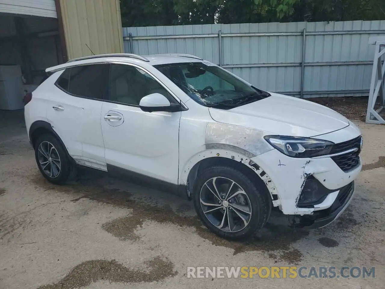4 fotografías del automóvil dañado KL4MMFSL8LB129607 BUICK ENCORE 2020