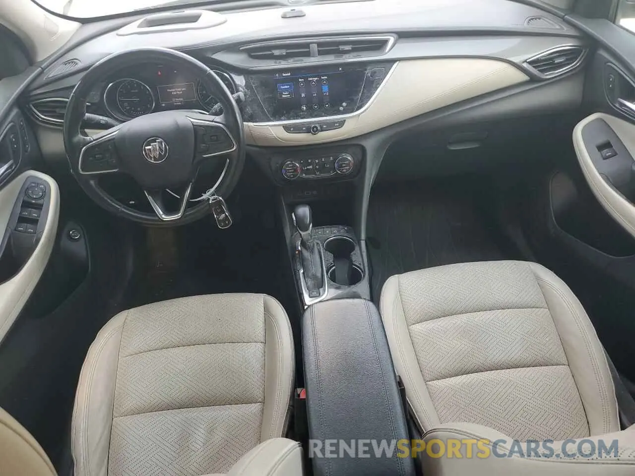 8 fotografías del automóvil dañado KL4MMFSL8LB129607 BUICK ENCORE 2020