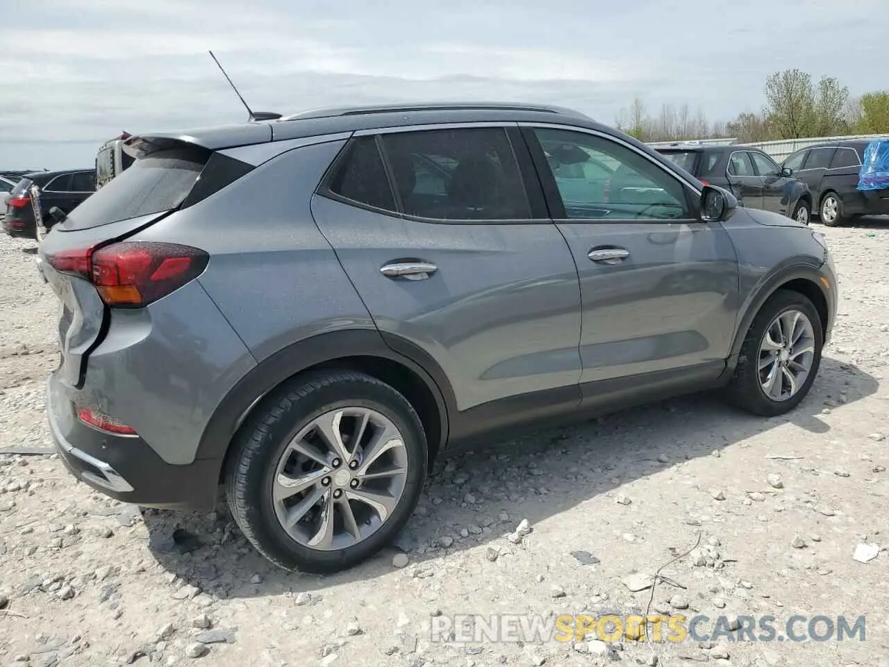 3 fotografías del automóvil dañado KL4MMFSLXLB104580 BUICK ENCORE 2020