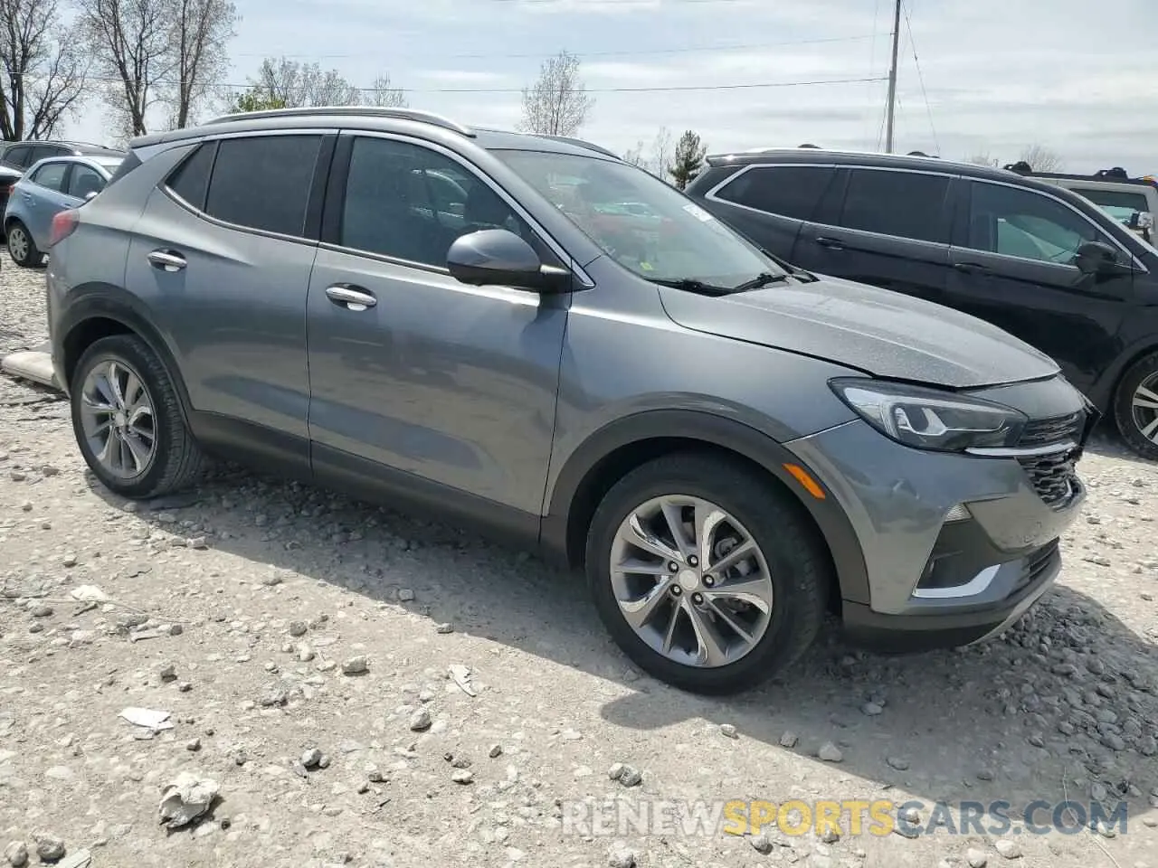 4 fotografías del automóvil dañado KL4MMFSLXLB104580 BUICK ENCORE 2020