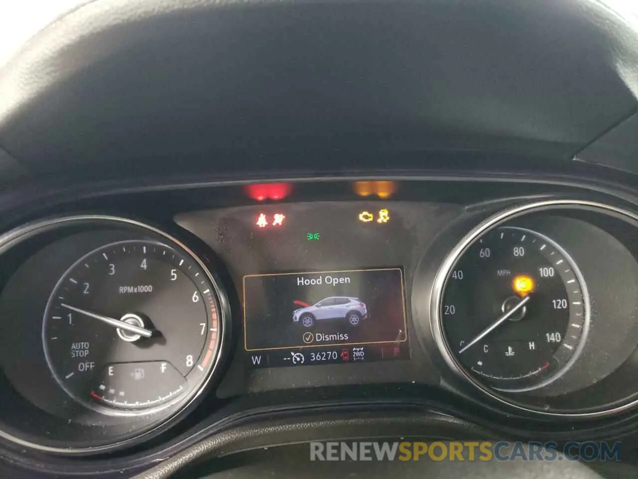 9 fotografías del automóvil dañado KL4MMGSL3LB088776 BUICK ENCORE 2020