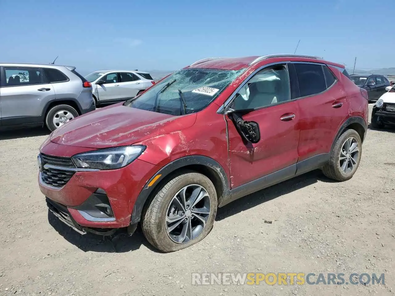1 fotografías del automóvil dañado KL4MMGSL8LB117947 BUICK ENCORE 2020
