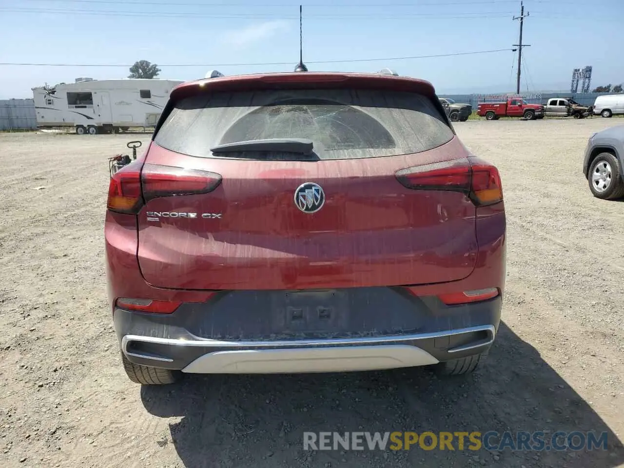 6 fotografías del automóvil dañado KL4MMGSL8LB117947 BUICK ENCORE 2020