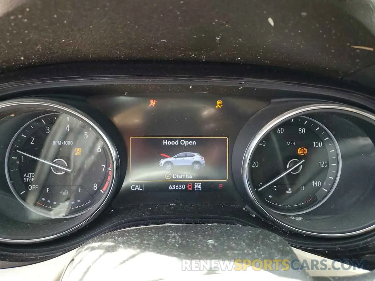 9 fotografías del automóvil dañado KL4MMGSL8LB117947 BUICK ENCORE 2020