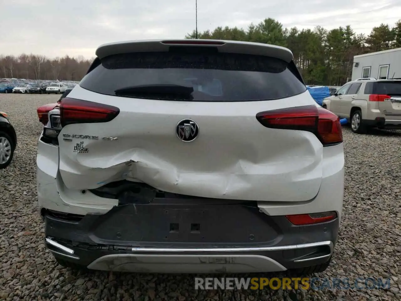 6 fotografías del automóvil dañado KL4MMGSL9LB077961 BUICK ENCORE 2020