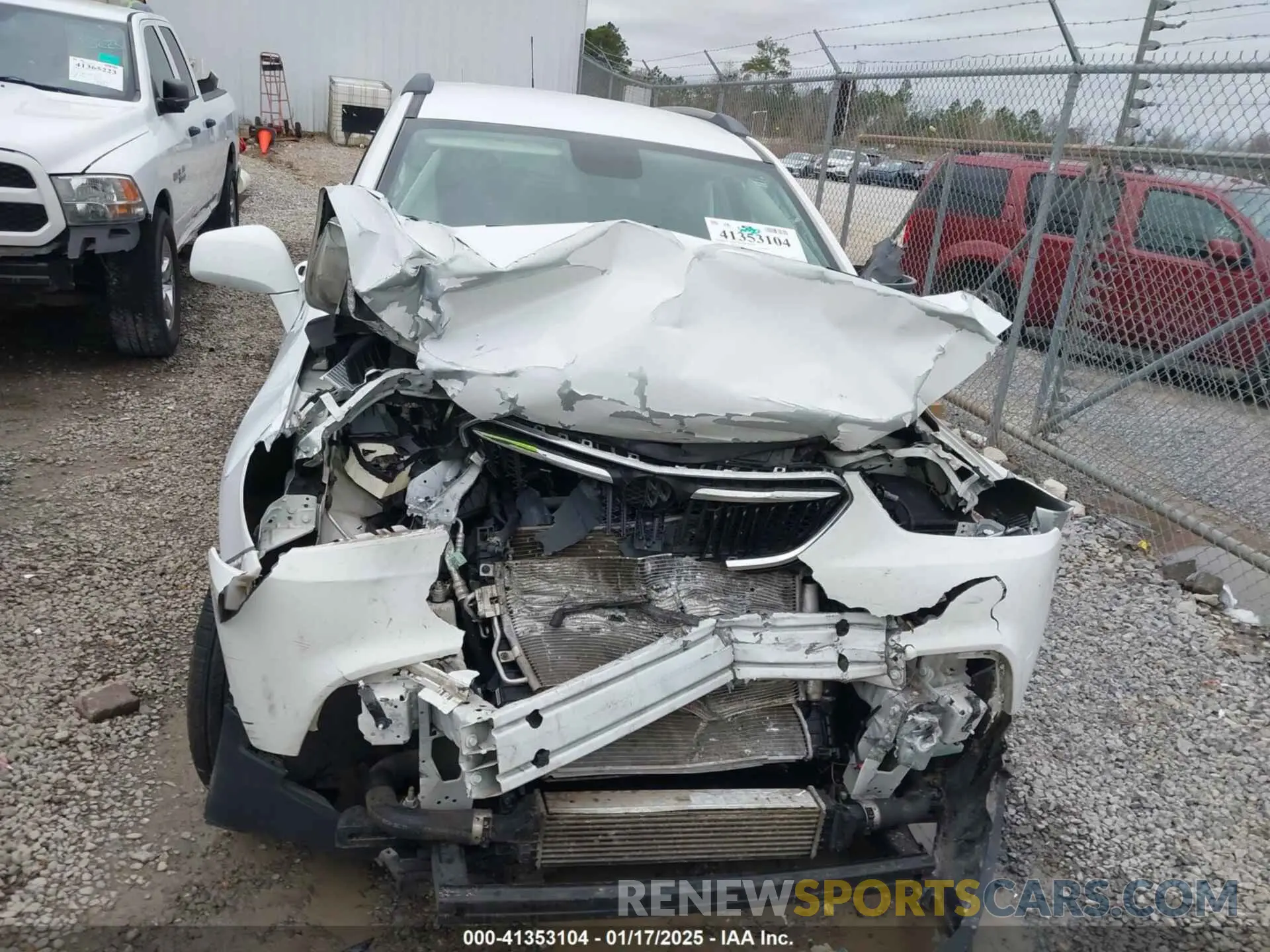 11 fotografías del automóvil dañado KL4CJASB2MB334422 BUICK ENCORE 2021