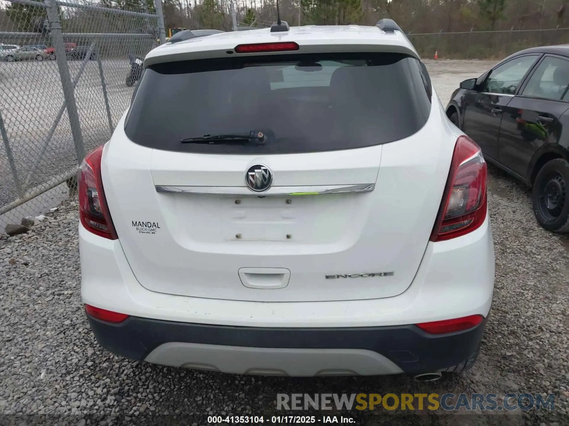 15 fotografías del automóvil dañado KL4CJASB2MB334422 BUICK ENCORE 2021