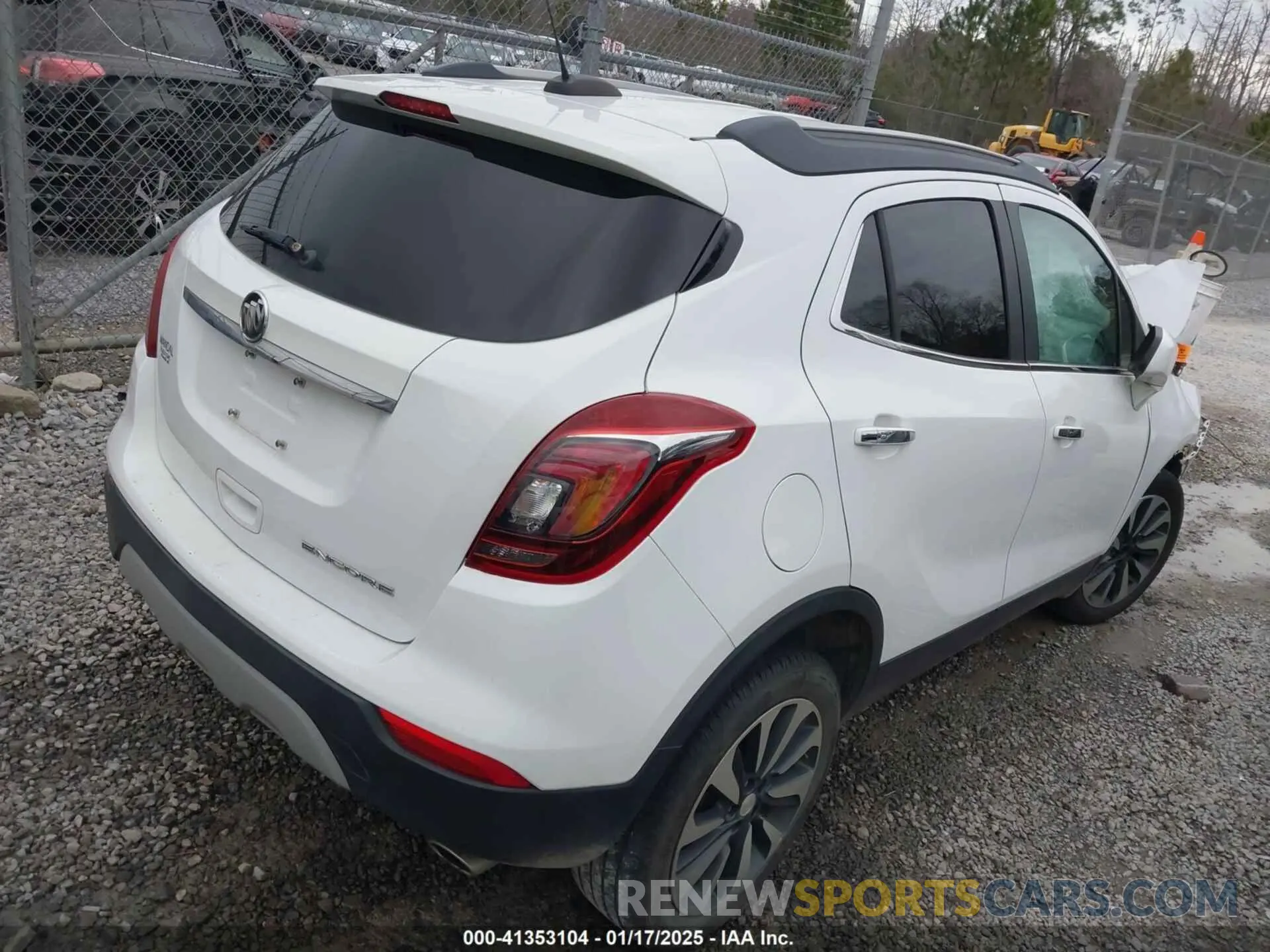 4 fotografías del automóvil dañado KL4CJASB2MB334422 BUICK ENCORE 2021