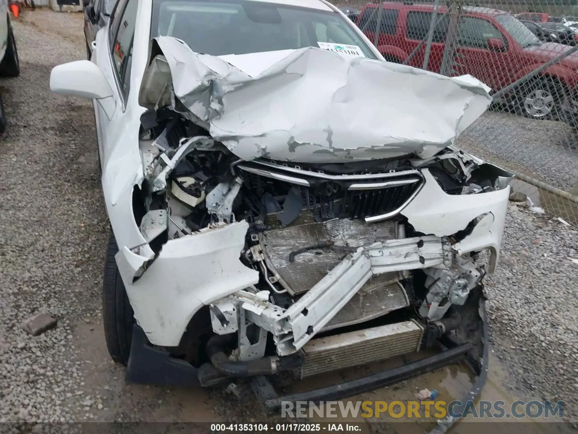 6 fotografías del automóvil dañado KL4CJASB2MB334422 BUICK ENCORE 2021