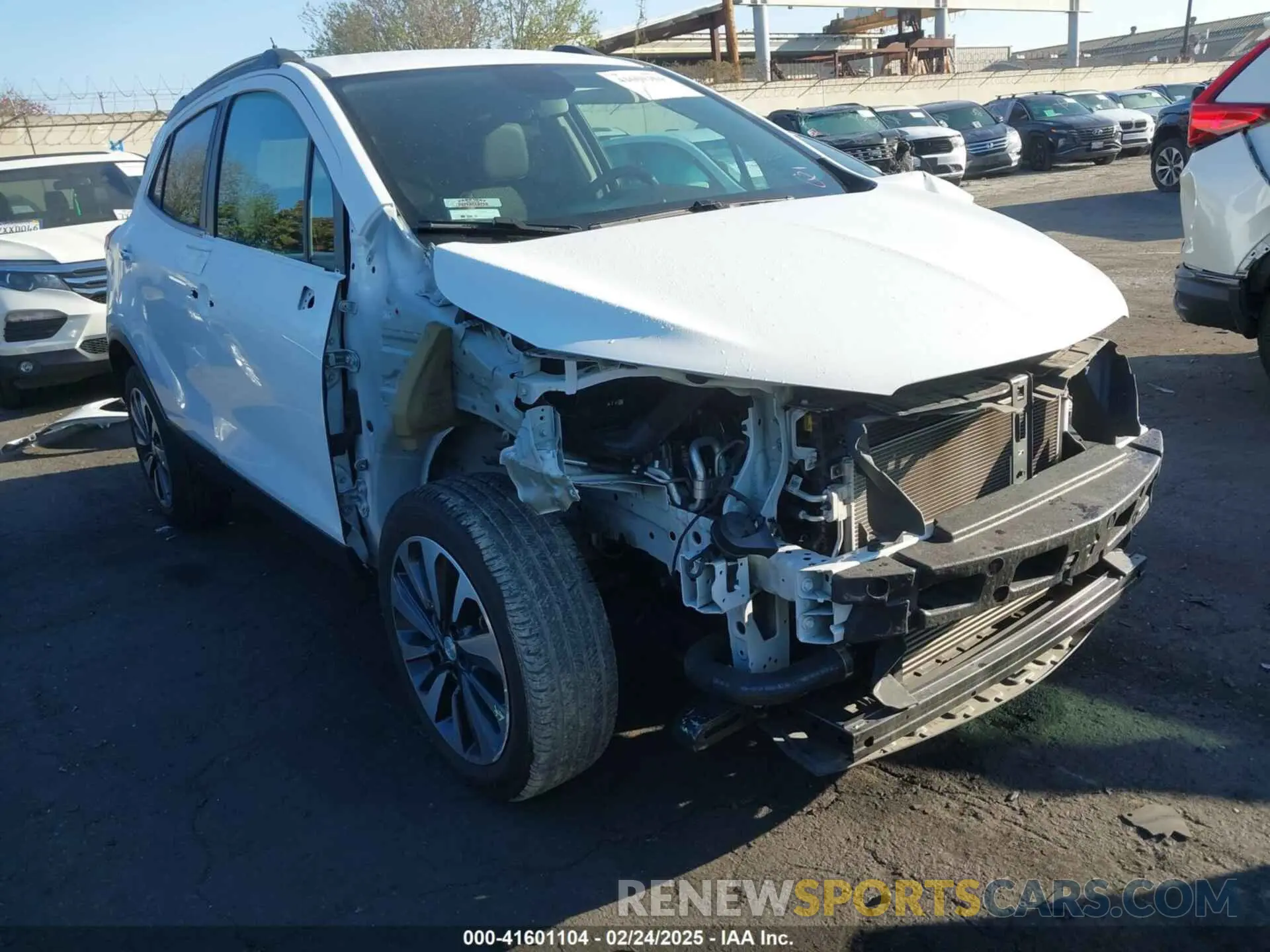 1 fotografías del automóvil dañado KL4CJASB2MB335487 BUICK ENCORE 2021