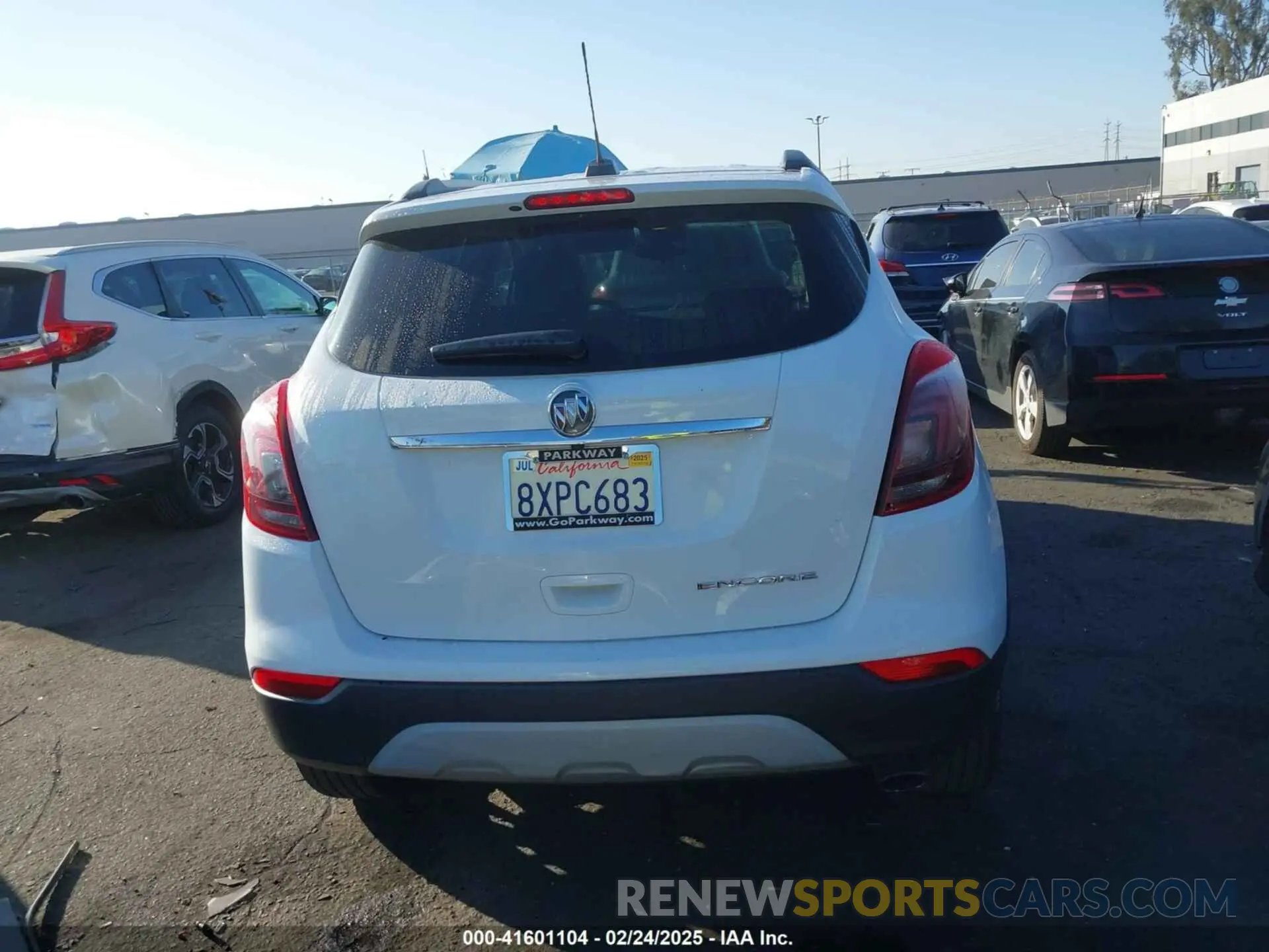 17 fotografías del automóvil dañado KL4CJASB2MB335487 BUICK ENCORE 2021