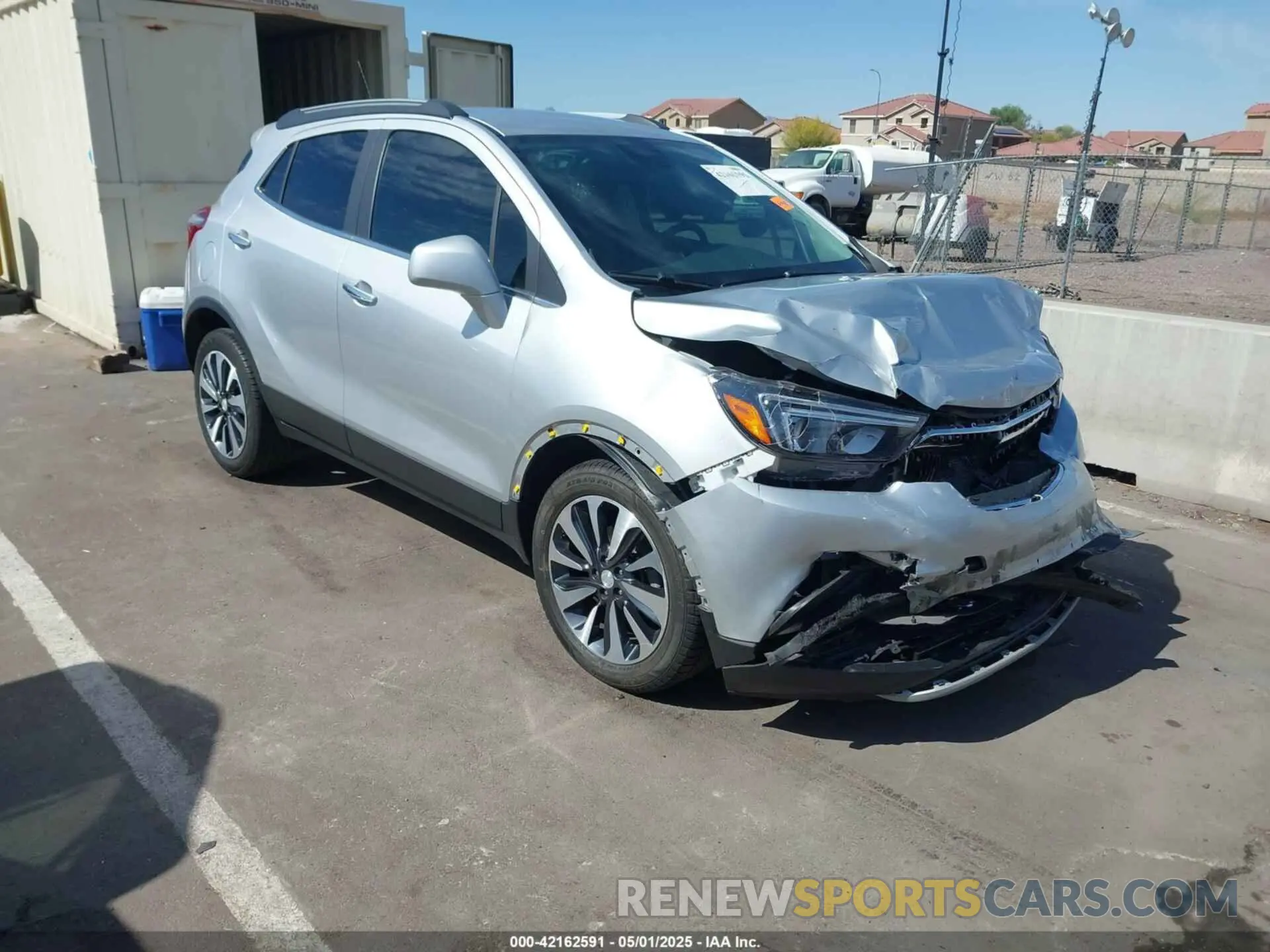 1 fotografías del automóvil dañado KL4CJASB3MB311182 BUICK ENCORE 2021