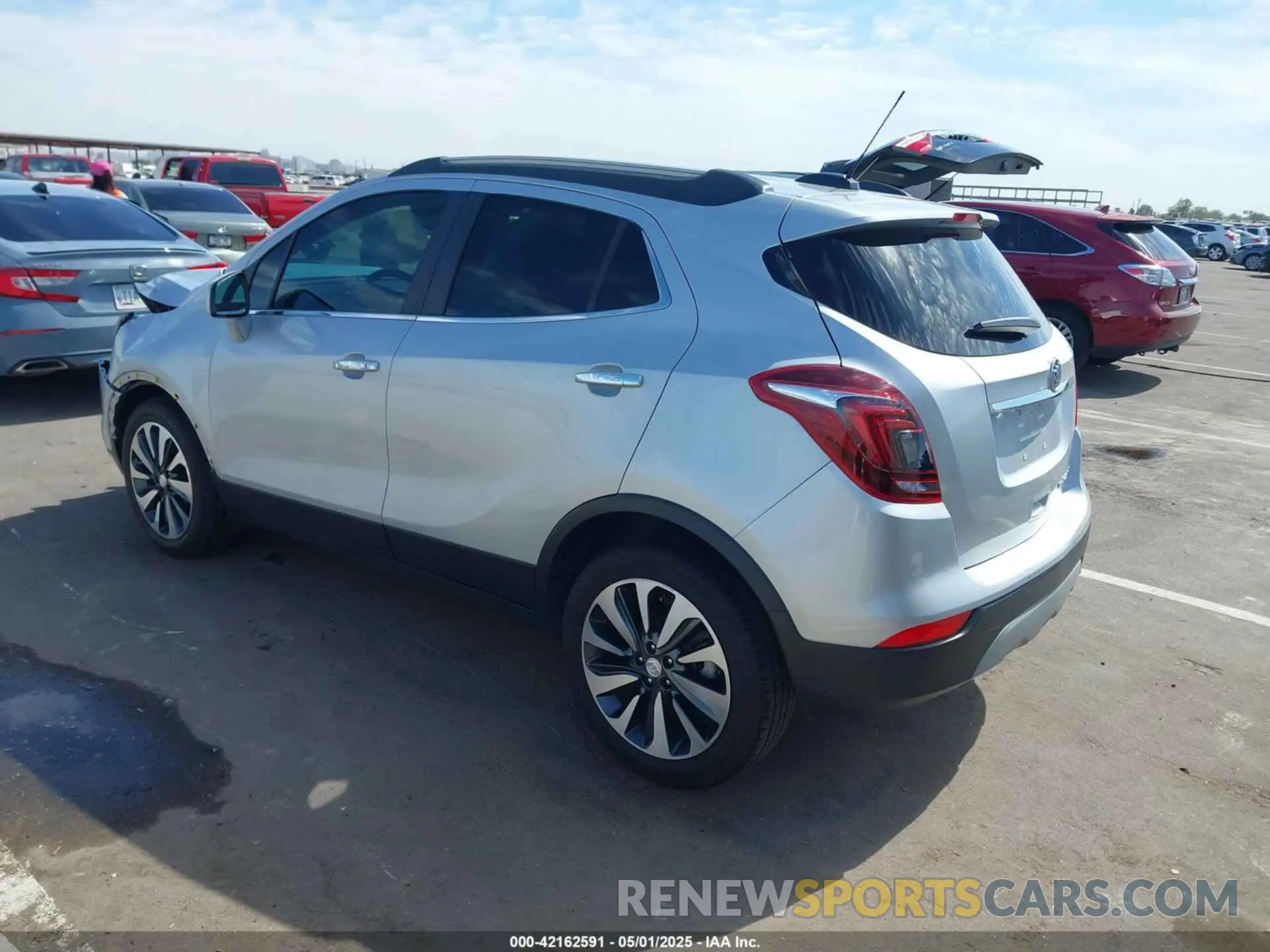3 fotografías del automóvil dañado KL4CJASB3MB311182 BUICK ENCORE 2021