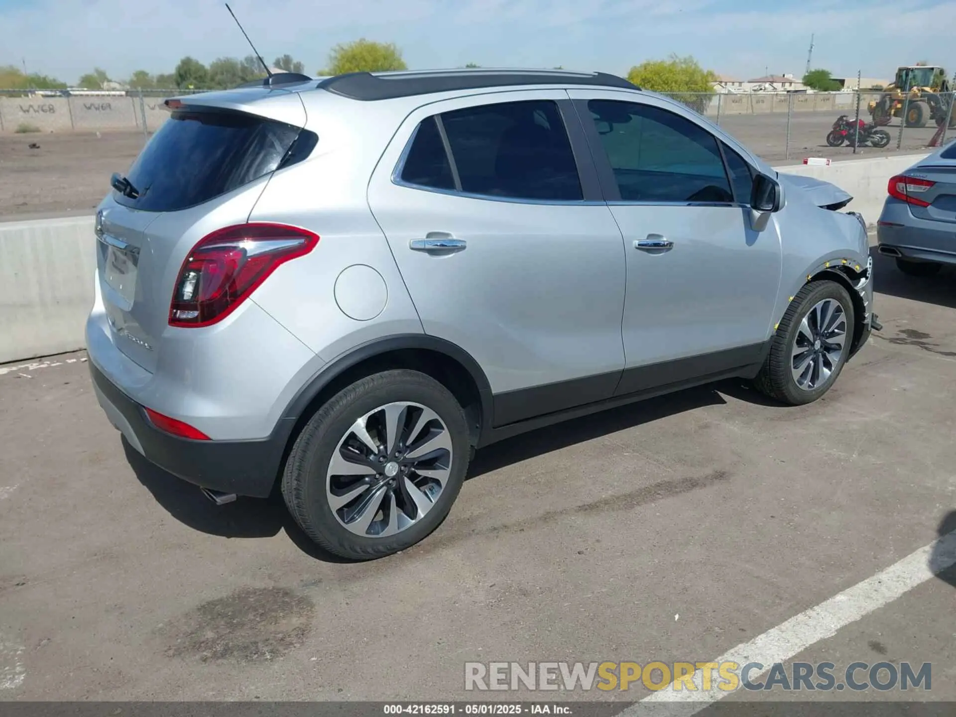 4 fotografías del automóvil dañado KL4CJASB3MB311182 BUICK ENCORE 2021