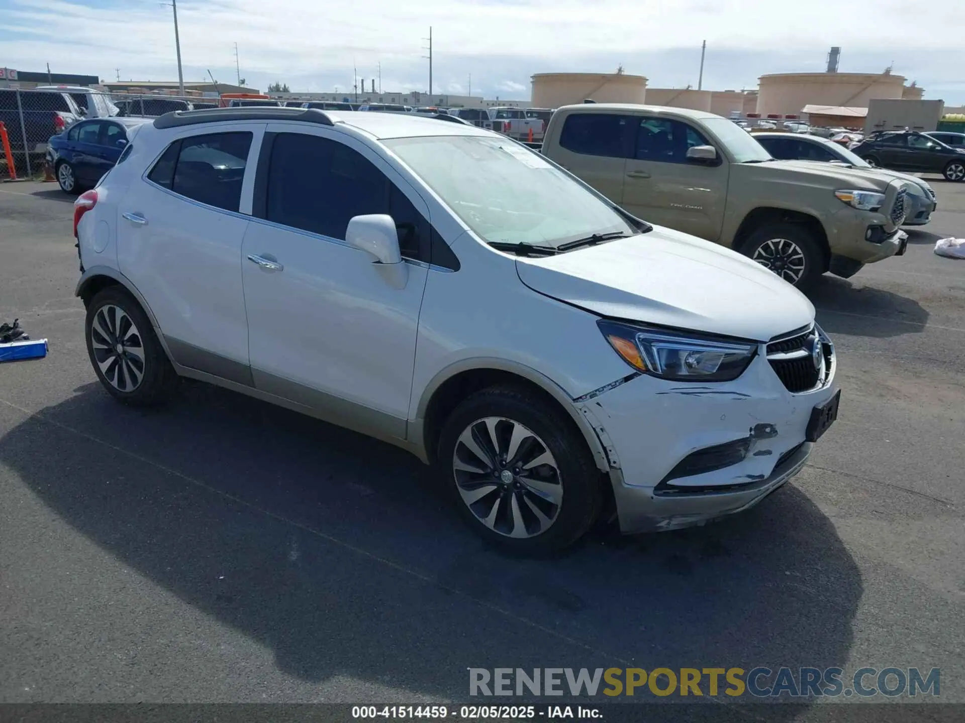 1 fotografías del automóvil dañado KL4CJASB3MB314406 BUICK ENCORE 2021