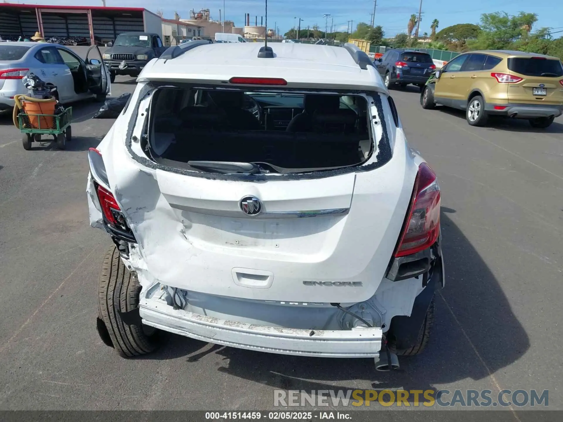 16 fotografías del automóvil dañado KL4CJASB3MB314406 BUICK ENCORE 2021