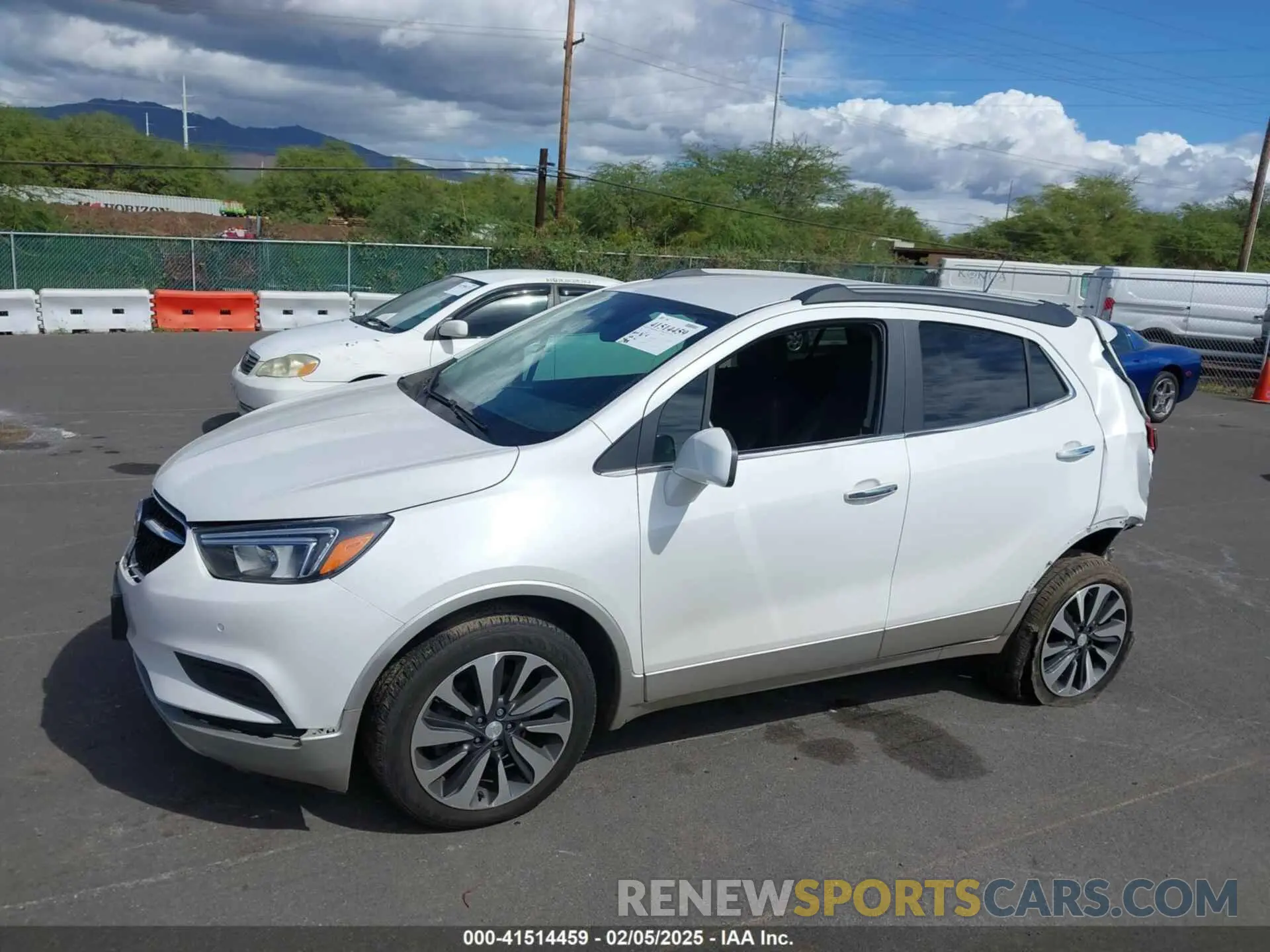 6 fotografías del automóvil dañado KL4CJASB3MB314406 BUICK ENCORE 2021