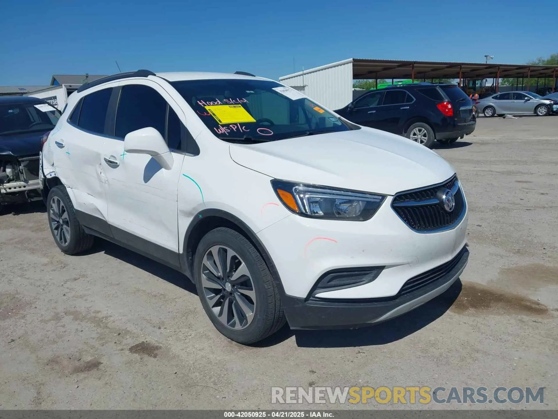 1 fotografías del automóvil dañado KL4CJASB4MB307108 BUICK ENCORE 2021