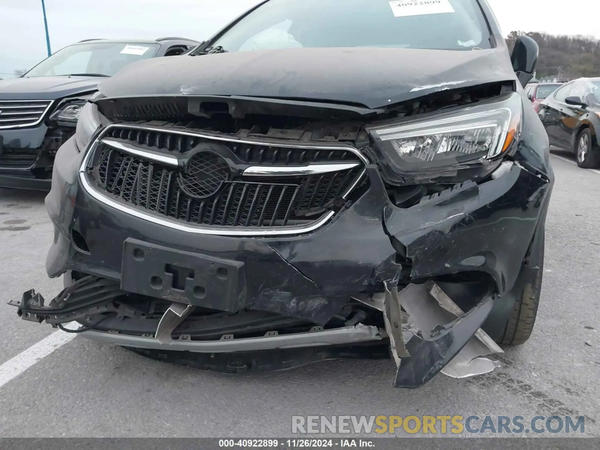6 fotografías del automóvil dañado KL4CJASB4MB333272 BUICK ENCORE 2021