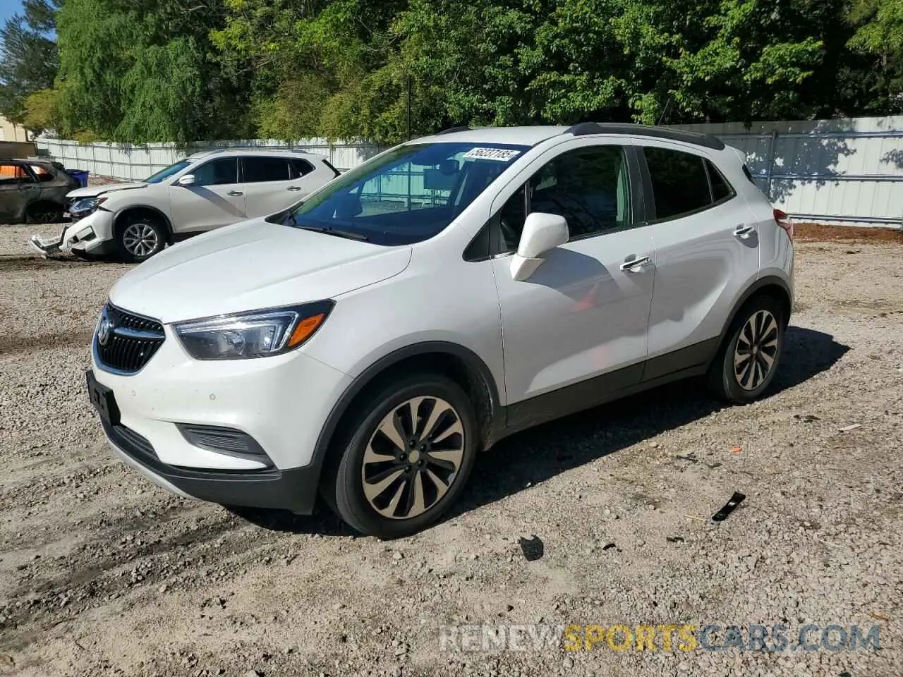 1 fotografías del automóvil dañado KL4CJASB5MB304878 BUICK ENCORE 2021