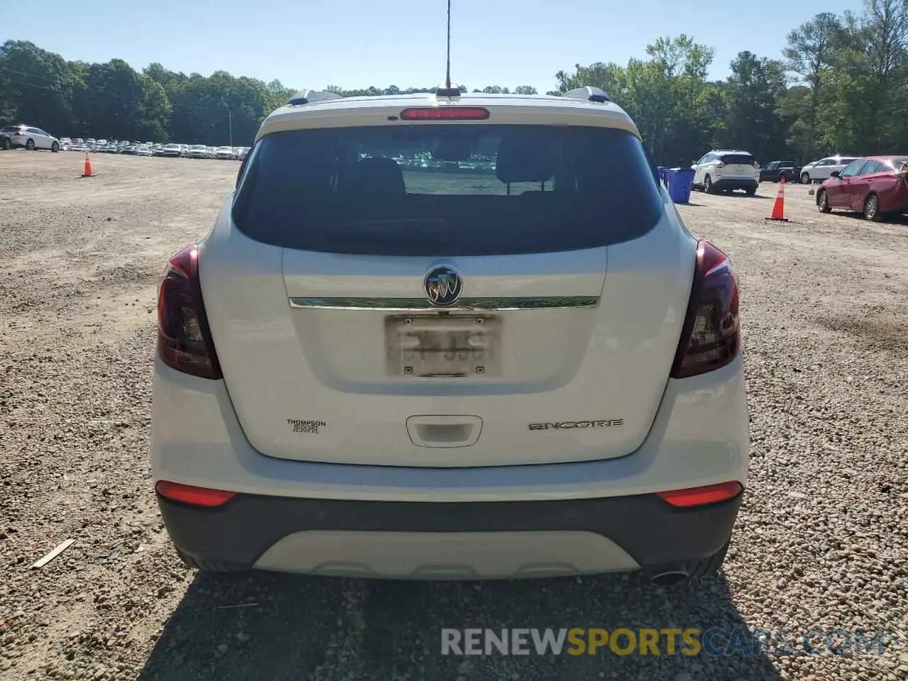 6 fotografías del automóvil dañado KL4CJASB5MB304878 BUICK ENCORE 2021