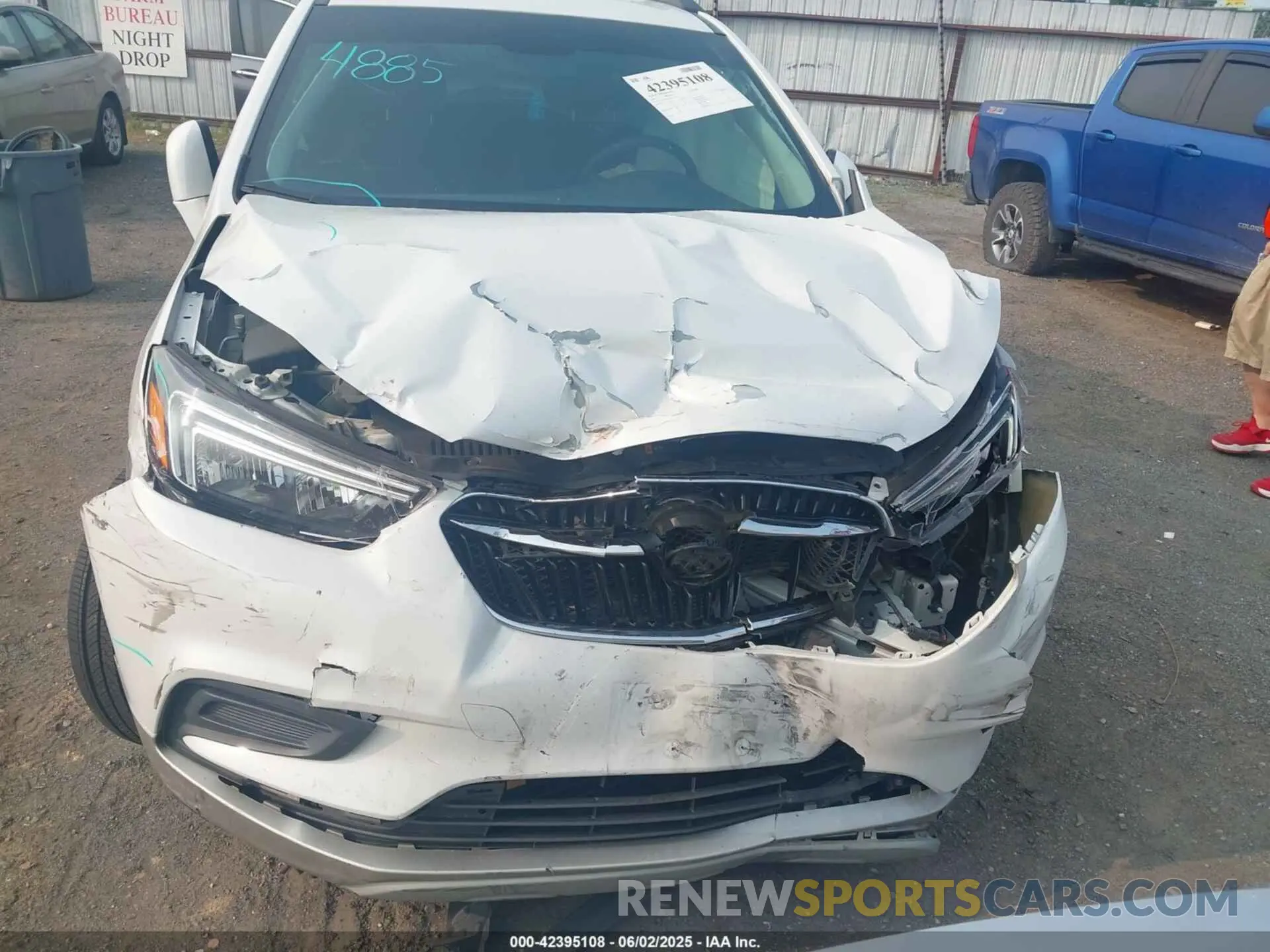 6 fotografías del automóvil dañado KL4CJASB5MB314570 BUICK ENCORE 2021