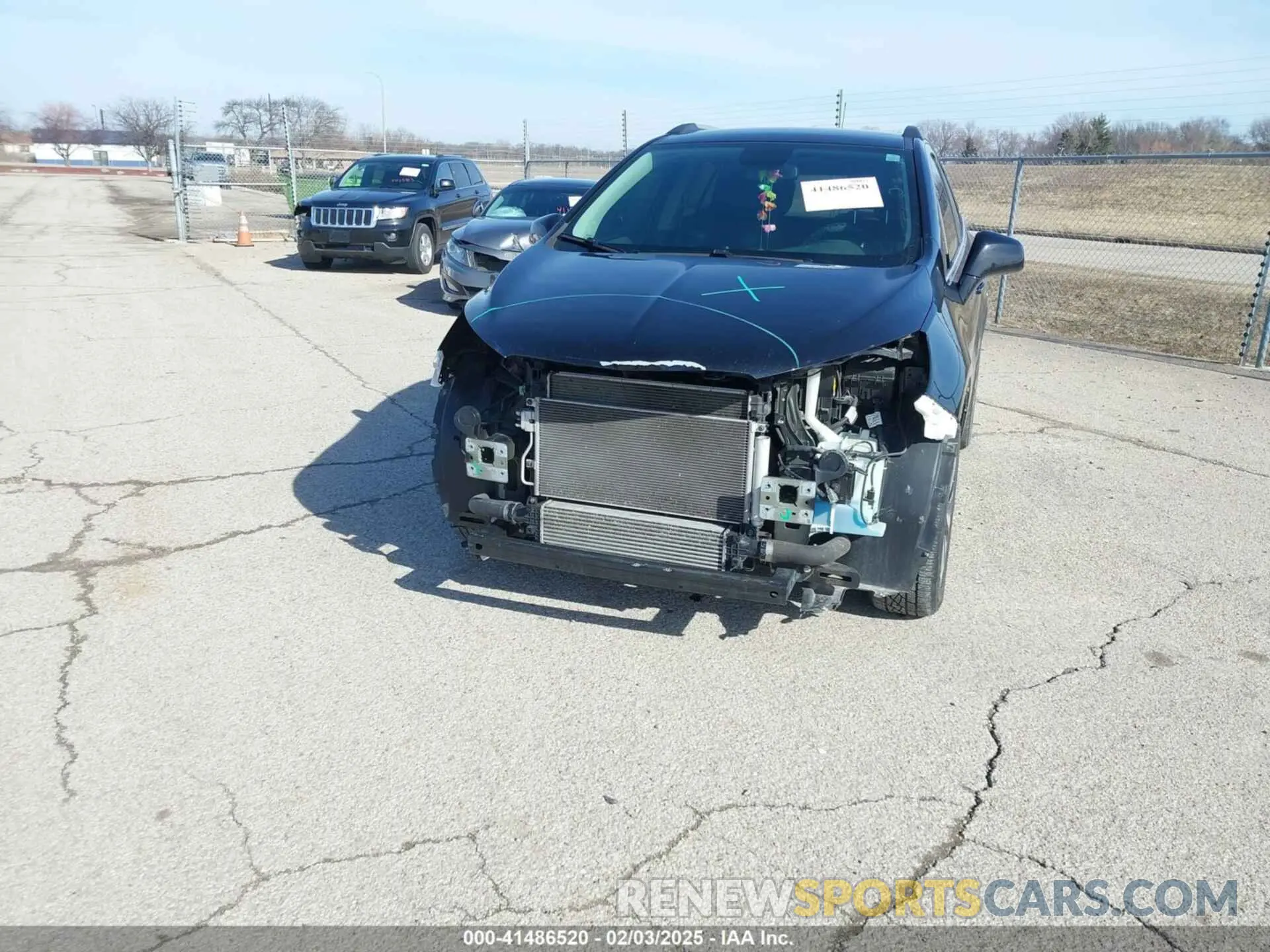 6 fotografías del automóvil dañado KL4CJASB5MB331434 BUICK ENCORE 2021