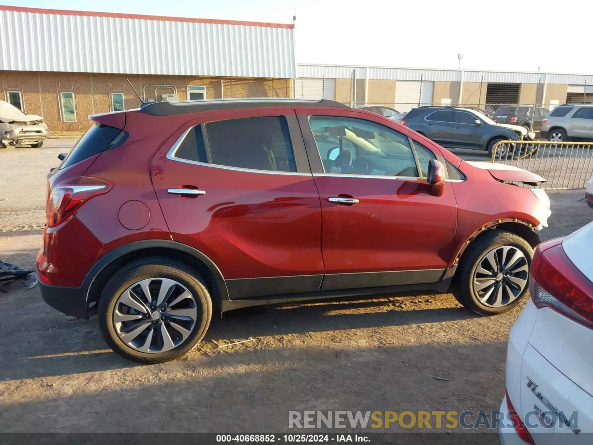 13 fotografías del automóvil dañado KL4CJASB6MB337825 BUICK ENCORE 2021