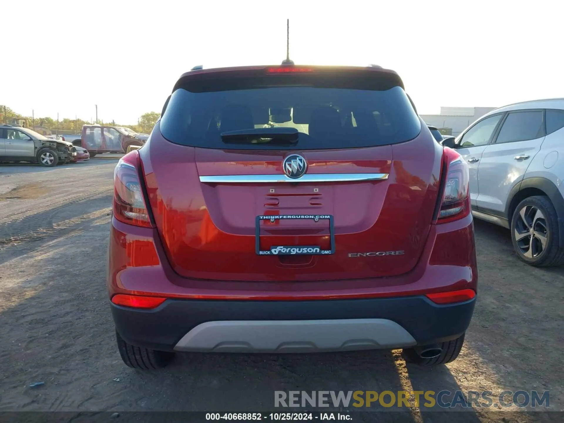 16 fotografías del automóvil dañado KL4CJASB6MB337825 BUICK ENCORE 2021