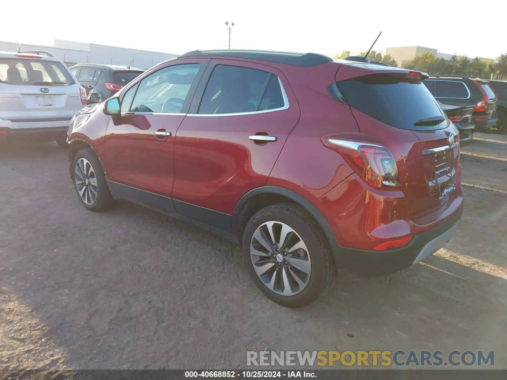 3 fotografías del automóvil dañado KL4CJASB6MB337825 BUICK ENCORE 2021