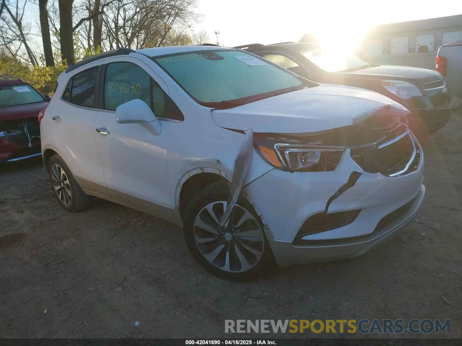 1 fotografías del automóvil dañado KL4CJASB9MB332702 BUICK ENCORE 2021
