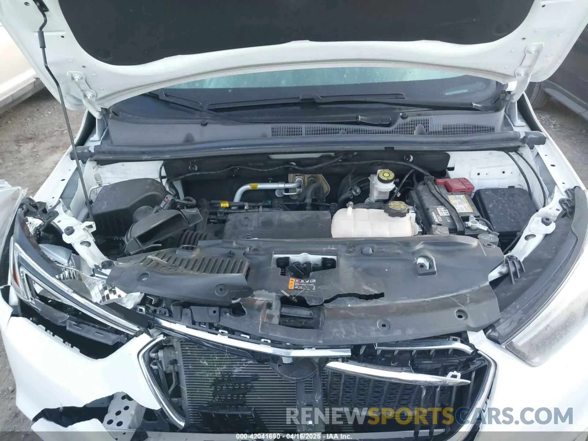 10 fotografías del automóvil dañado KL4CJASB9MB332702 BUICK ENCORE 2021