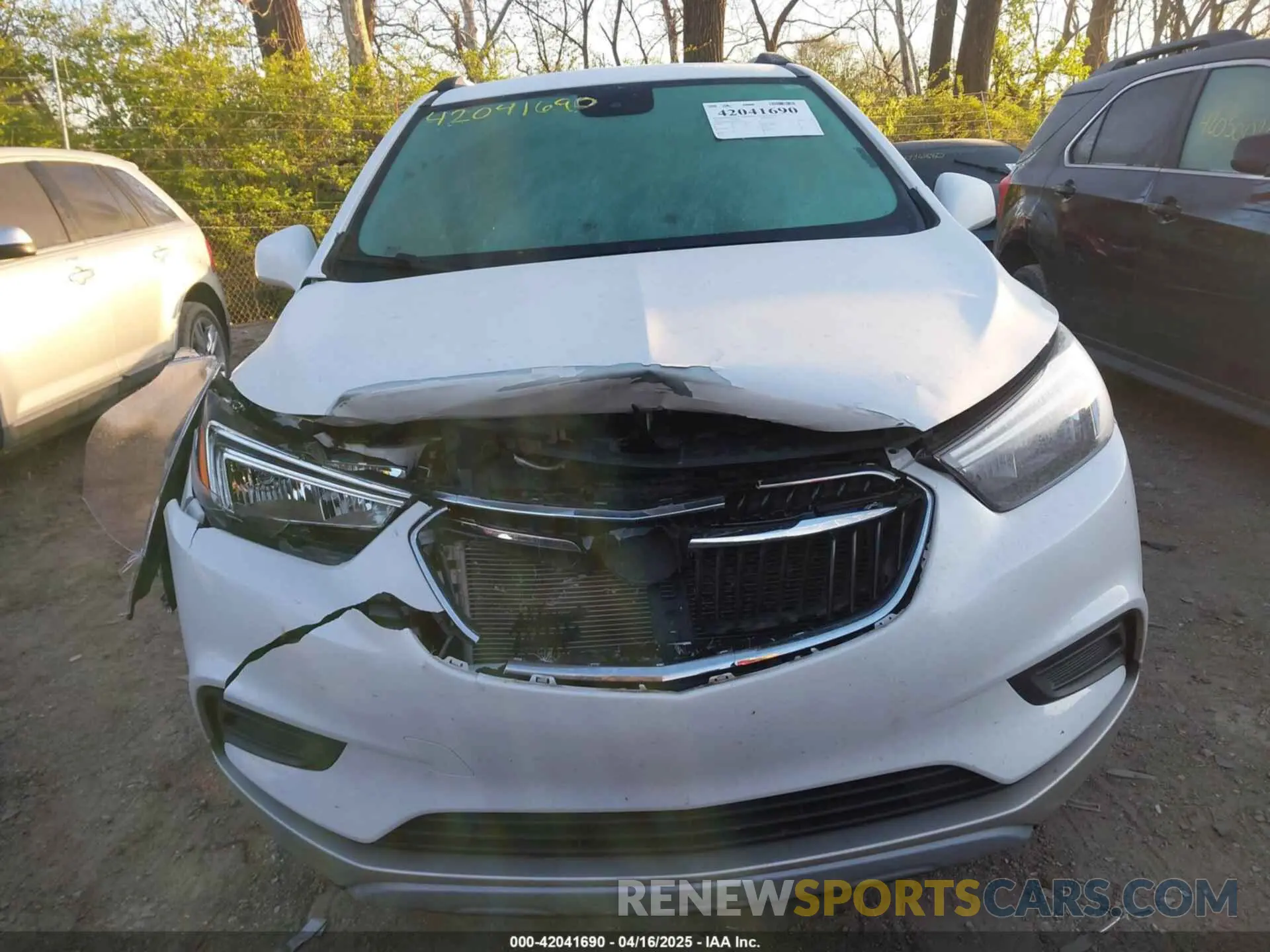 12 fotografías del automóvil dañado KL4CJASB9MB332702 BUICK ENCORE 2021