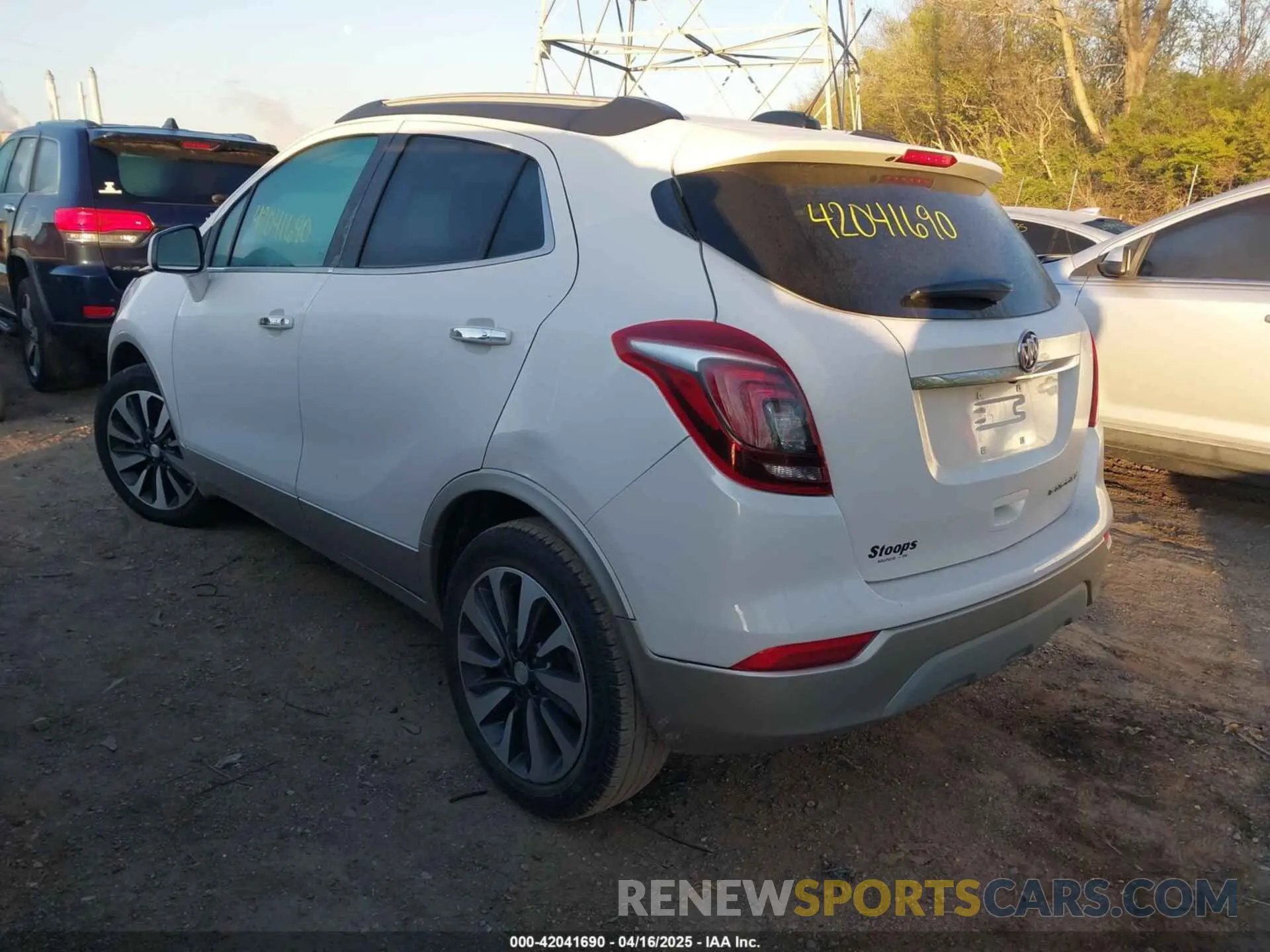 3 fotografías del automóvil dañado KL4CJASB9MB332702 BUICK ENCORE 2021