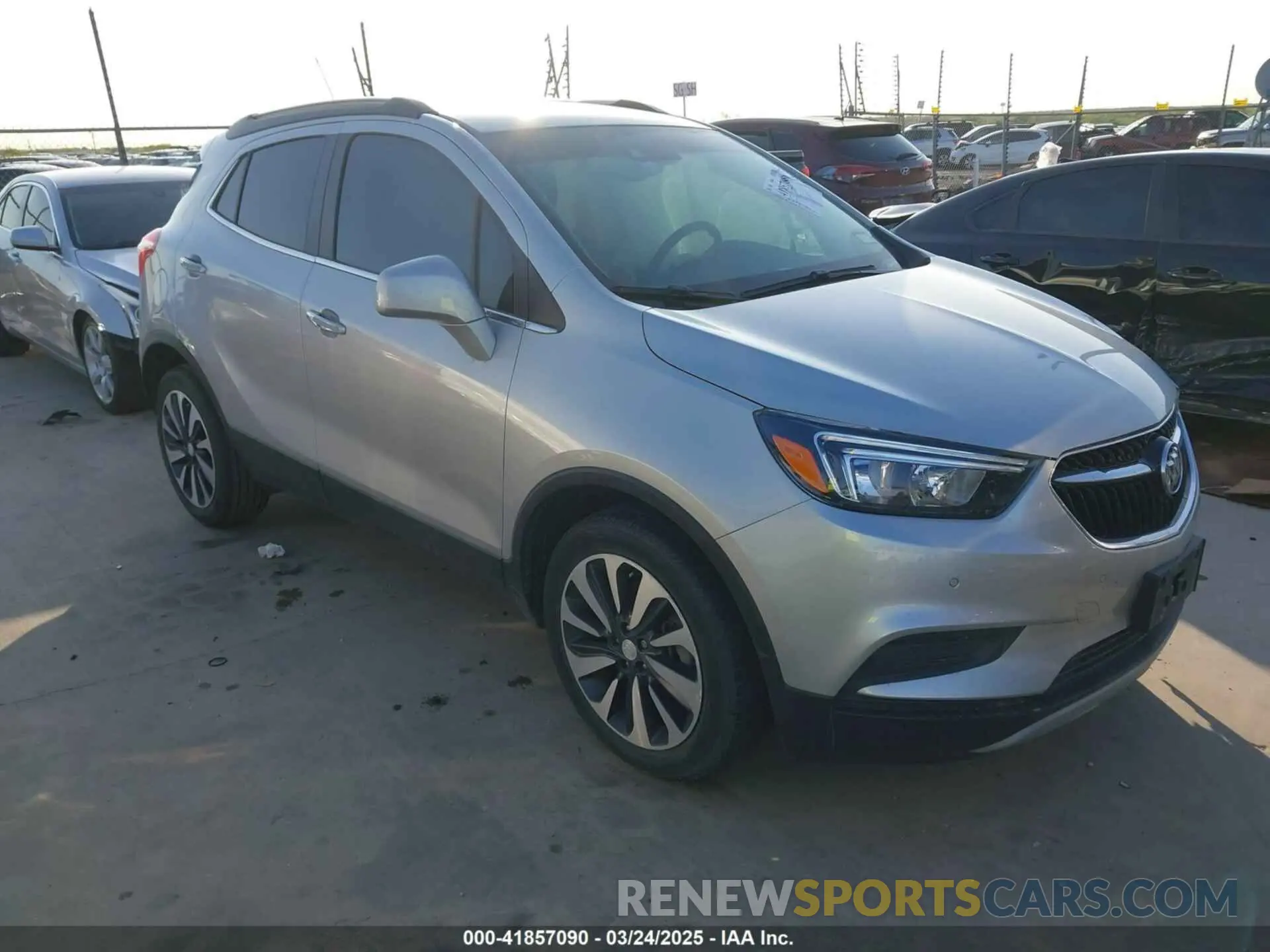 1 fotografías del automóvil dañado KL4CJASBXMB312202 BUICK ENCORE 2021