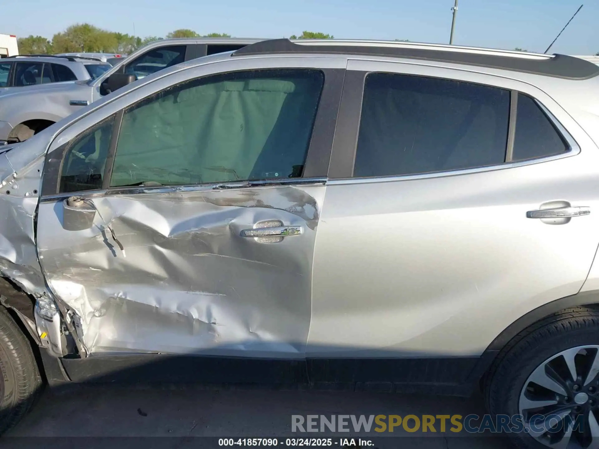 14 fotografías del automóvil dañado KL4CJASBXMB312202 BUICK ENCORE 2021
