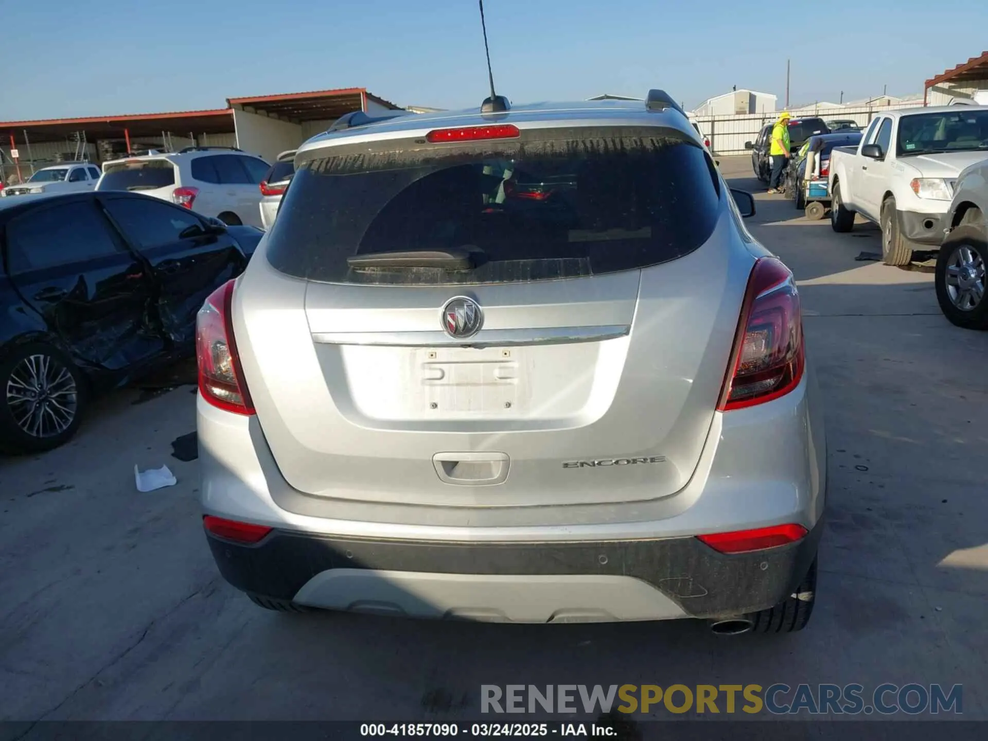 16 fotografías del automóvil dañado KL4CJASBXMB312202 BUICK ENCORE 2021