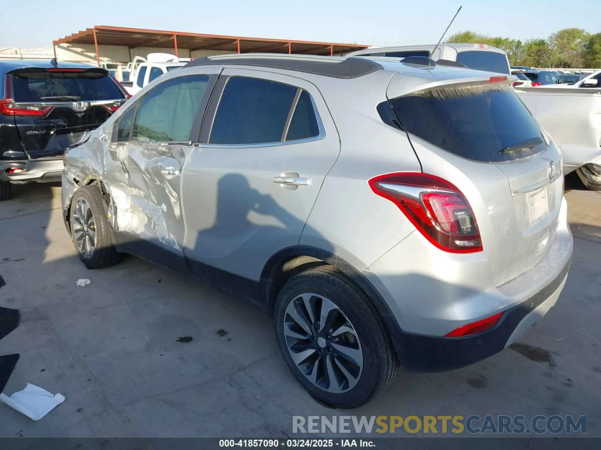 3 fotografías del automóvil dañado KL4CJASBXMB312202 BUICK ENCORE 2021