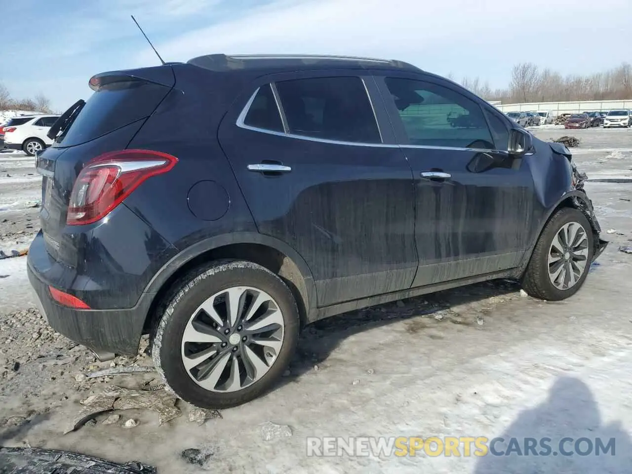 3 fotografías del automóvil dañado KL4CJESB0MB345118 BUICK ENCORE 2021